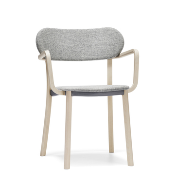 Hundranian Armchair | Upholstered Seat & Back | Birch