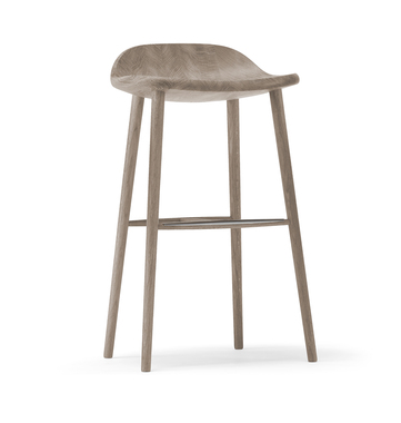 Miss Holly Bar stool H78 | Oak