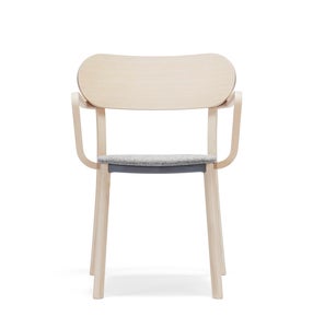 Hundranian Armchair | Upholstered Seat | Ash