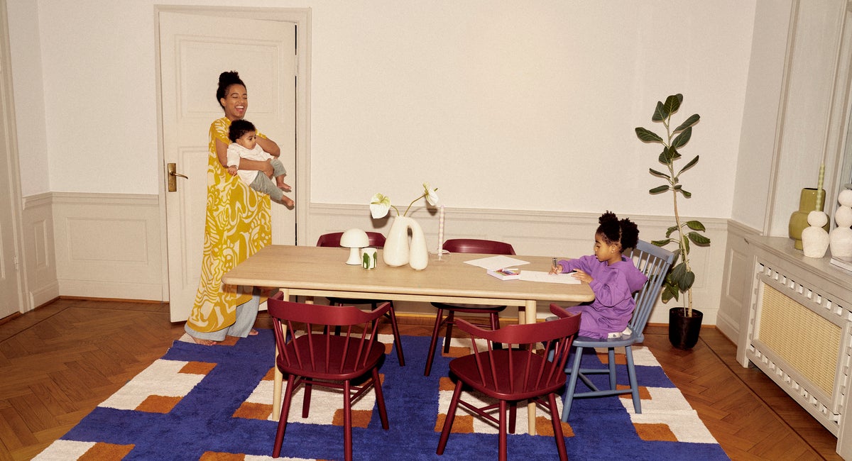 Stolab© Småland Bistro chair birch lingonberry and miss holly table oak bright matt laquer and lilla åland thunder (kopia).jpg