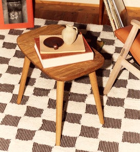 Palle stool oak white oil