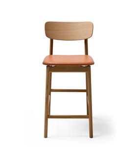 Prima Vista Bar Stool H65 | Oak
