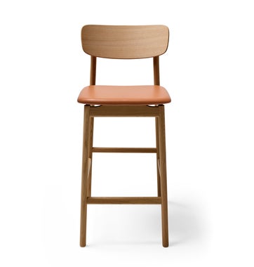Prima Vista Bar Stool H78 | Oak