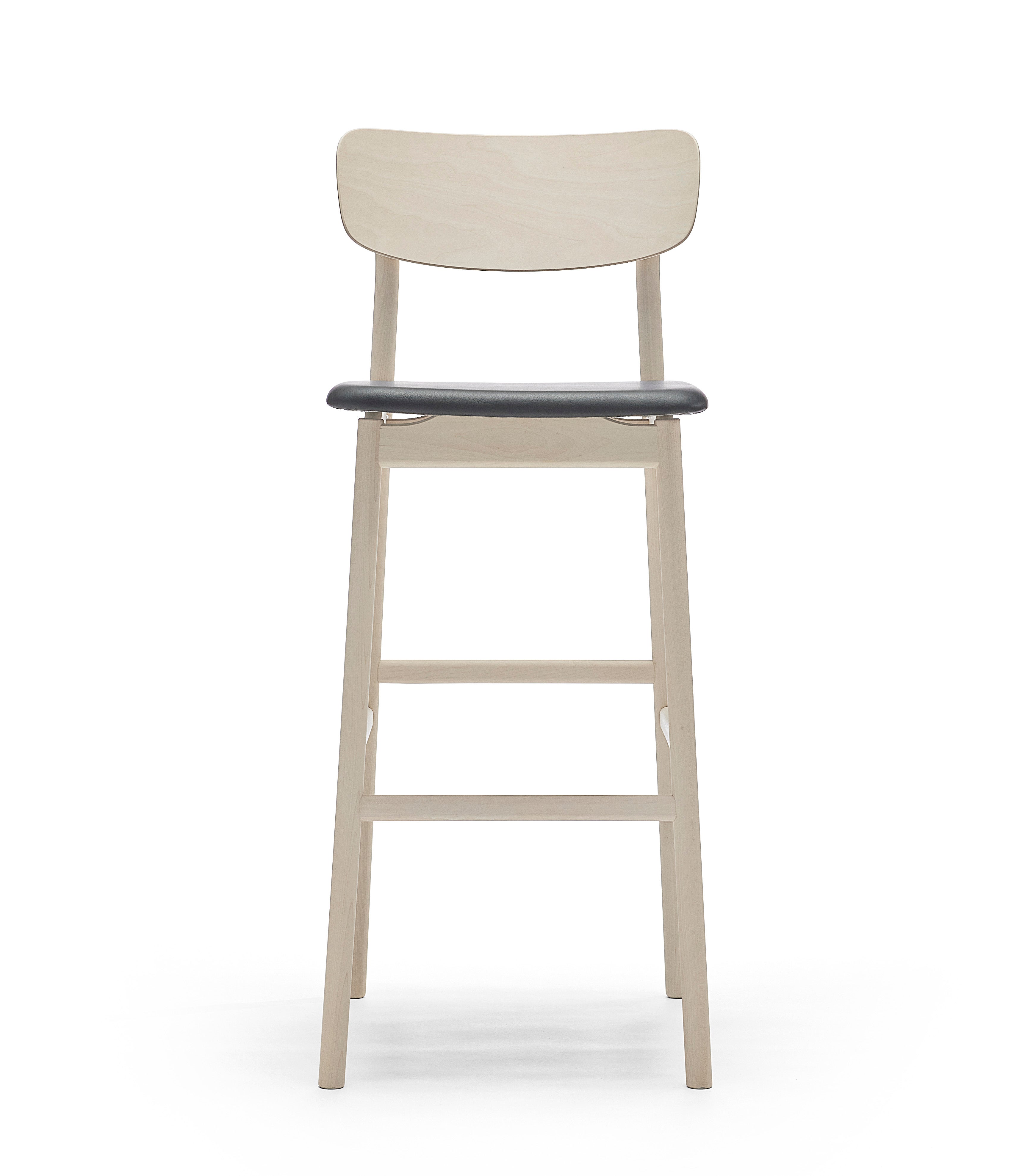 Prima Vista Bar Stool H78 | Birch