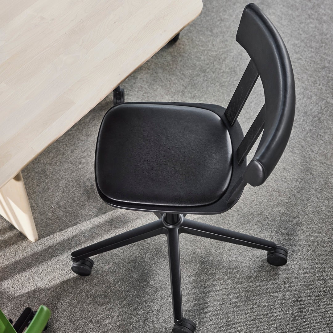 Stolab© Alt chair swivel upholstered Alt table birch bright matt laquer 320x110.jpg