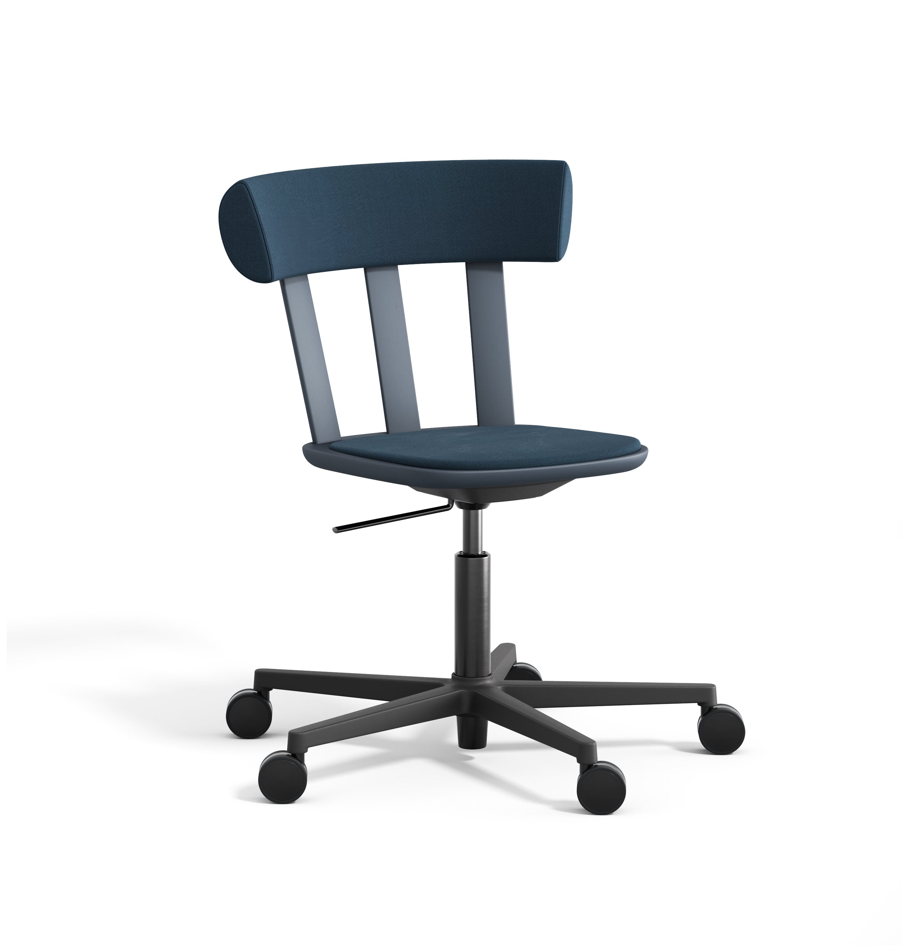 Alt stol snurrstativ klädd | Björk